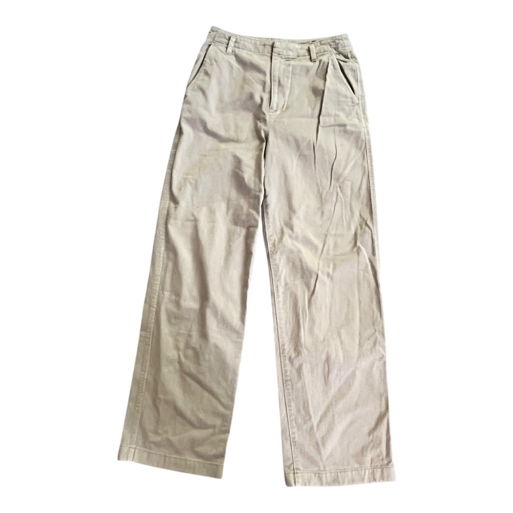 Gap Women’s Size 6 TALL wide leg Loose Khaki Pants